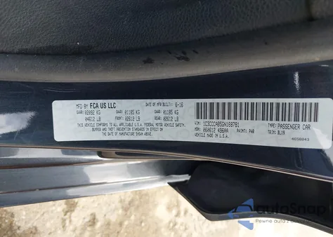 2016 Chrysler 200 Limited Platinum из США, поврежденный, VIN 1C3CCCAB5GN188781